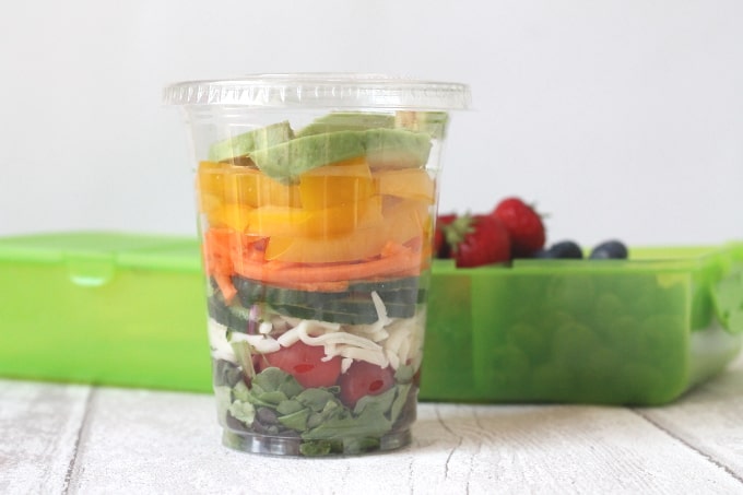 Picnic Salad Cups - My Fussy Eater