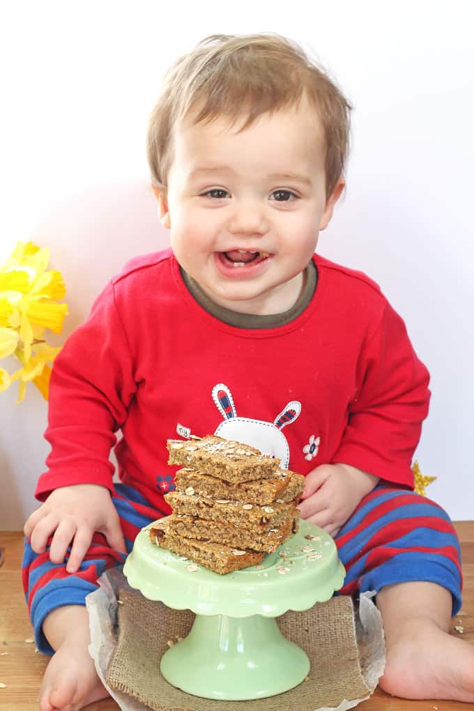 Sugar Free Flapjacks for Baby Led Weaning - My Fussy Eater | Easy ...