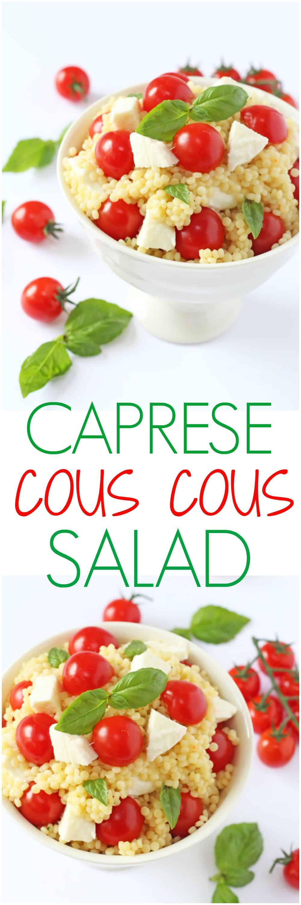 Caprese Cous Cous Salad - My Fussy Eater | Easy Family Recipes