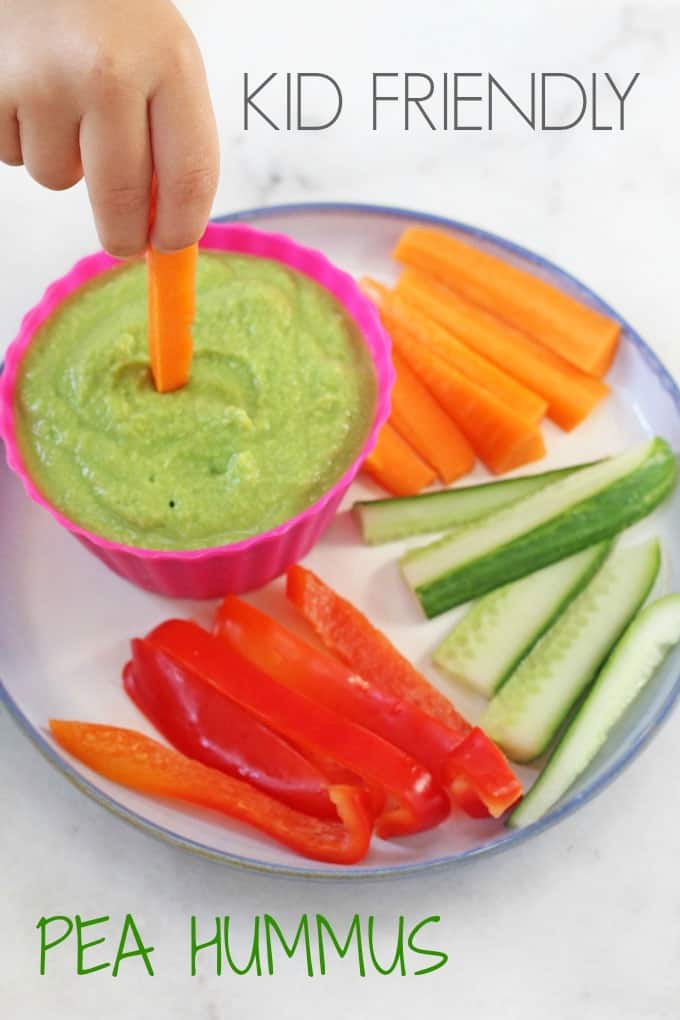 Kid Friendly Pea Hummus - My Fussy Eater | Easy Kids Recipes