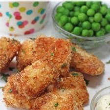 salmon nuggets meal