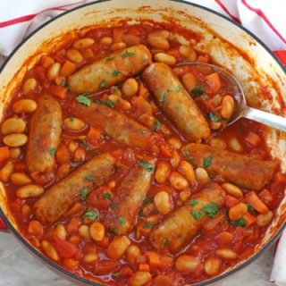 Easy Sausage & Butterbean Casserole - My Fussy Eater | Easy Family Recipes
