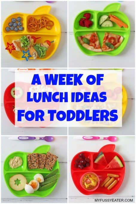 A Week of Lunch Ideas for Toddlers - My Fussy Eater | Easy Family Recipes