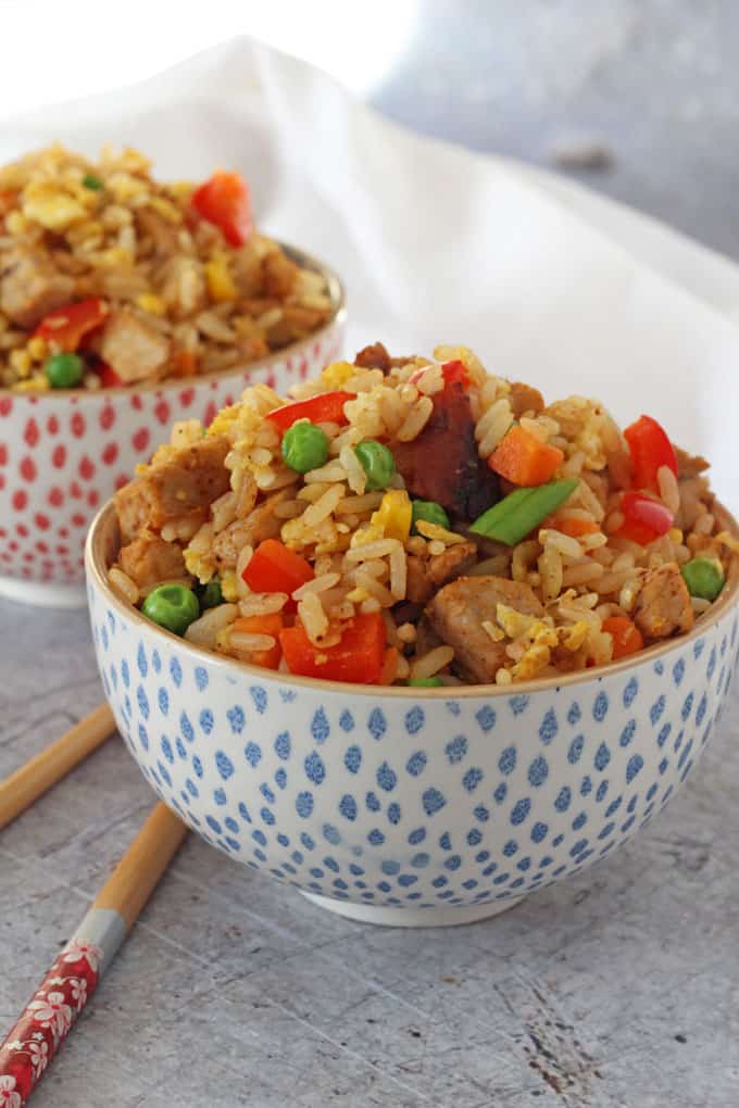 Chinese Pork Fried Rice - My Fussy Eater | Easy Family Recipes