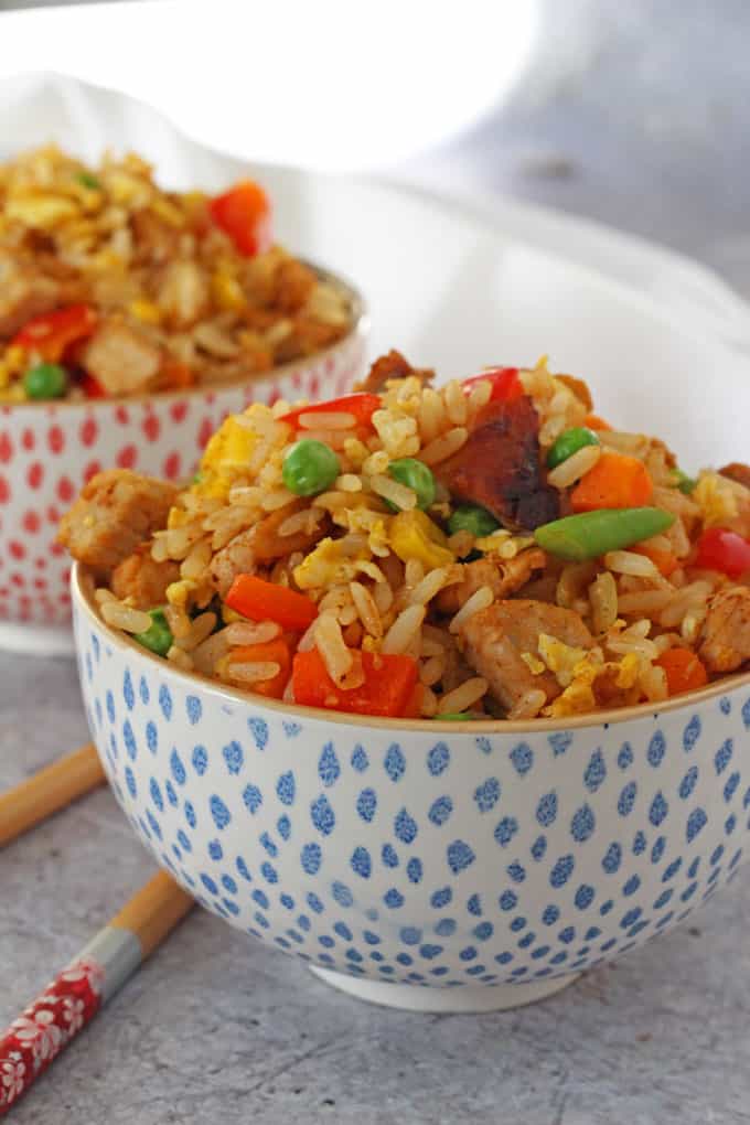 Chinese Pork Fried Rice - My Fussy Eater | Easy Family Recipes
