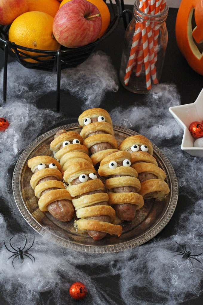 Sausage Mummies Halloween Food For Kids My Fussy Eater Easy Kids Recipes