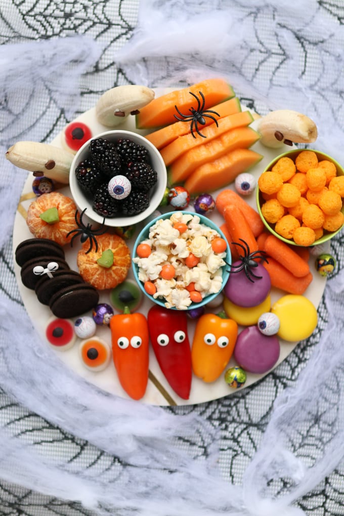 Halloween Party Platter for Kids  My Fussy Eater  Easy Family Recipes