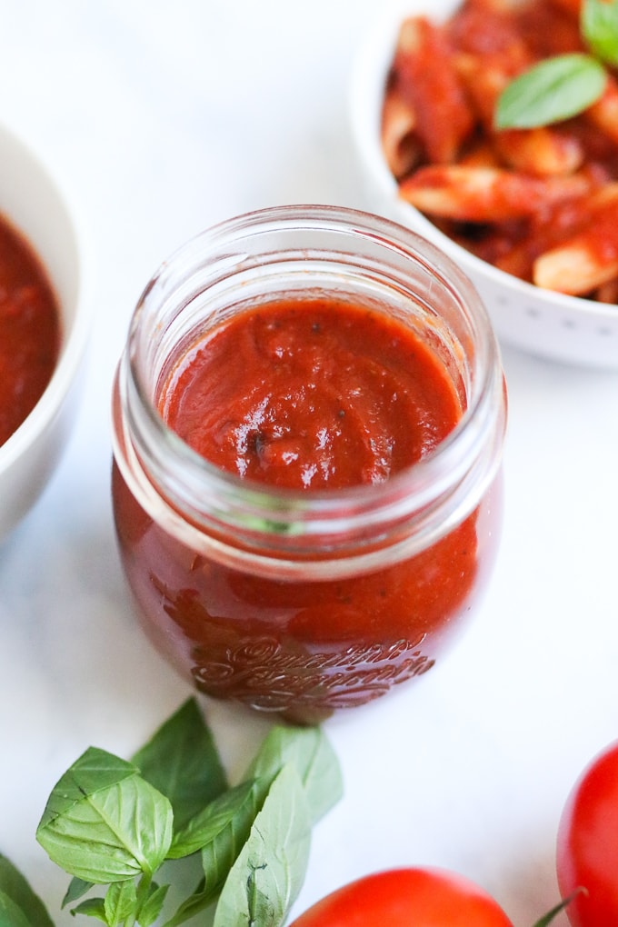 Slow Cooker Tomato & Basil Pasta Sauce - My Fussy Eater | Easy Family ...