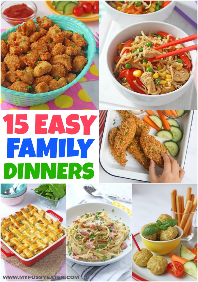 Easy Family Dinner Recipes - My Fussy Eater | Easy Kids ...