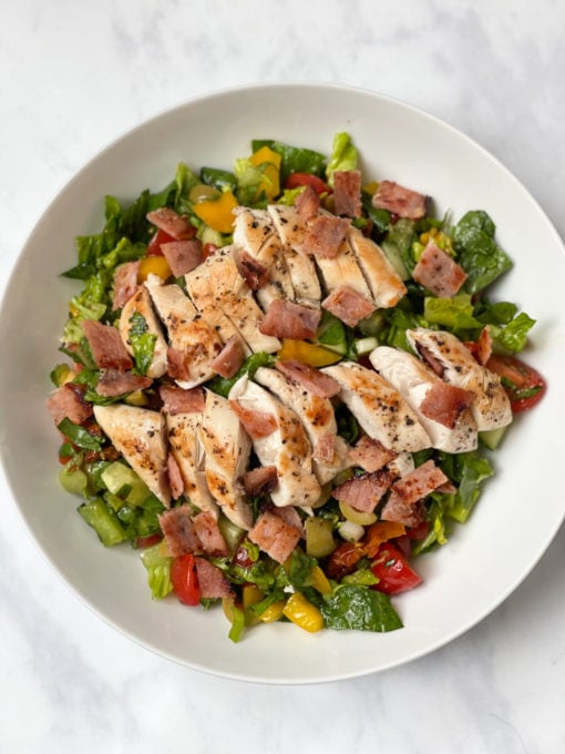 Chopped Chicken & Bacon Salad - My Fussy Eater | Easy Family Recipes