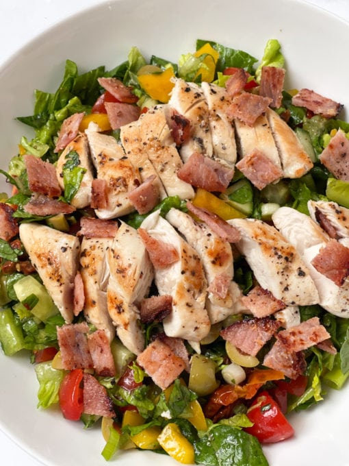 Chopped Chicken & Bacon Salad - My Fussy Eater | Easy Family Recipes