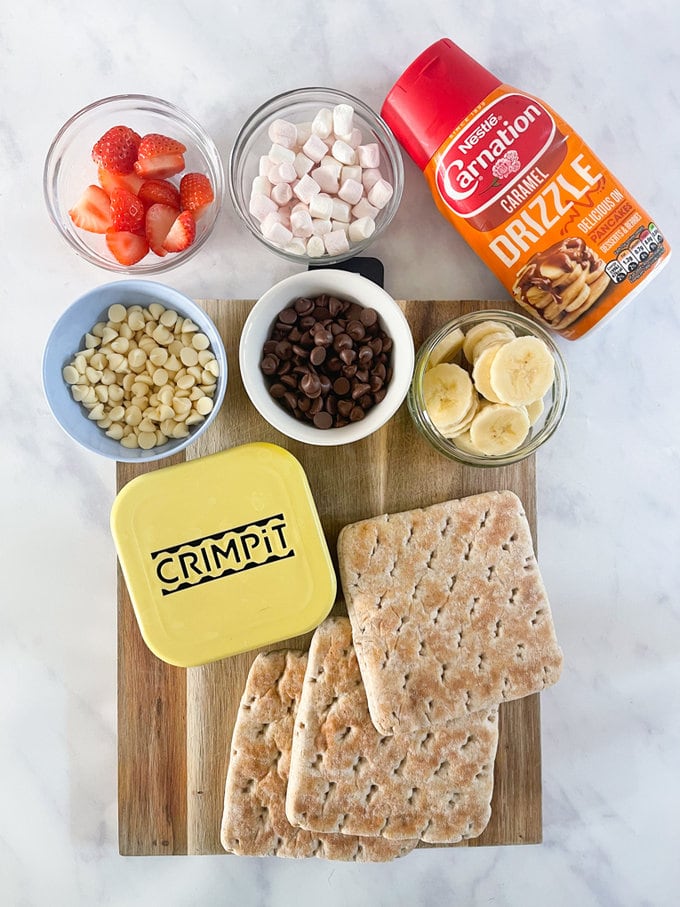Create healthy toasted snacks in minutes using the CRIMPiT. Pop in any