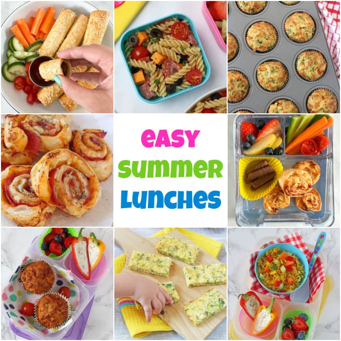 Easy Summer Lunches For Kids 